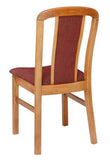 NZ Native RIMU Padded Back Chair Verso