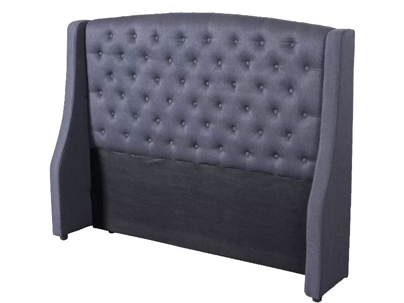 Newmarket Dark Grey Fabric Headboard-Queen / King / Superking