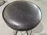 Braxton Industrial Bar Stool Leather