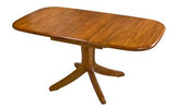 NZ Native RIMU Single Pedestal Extension Table Verso 1200mm