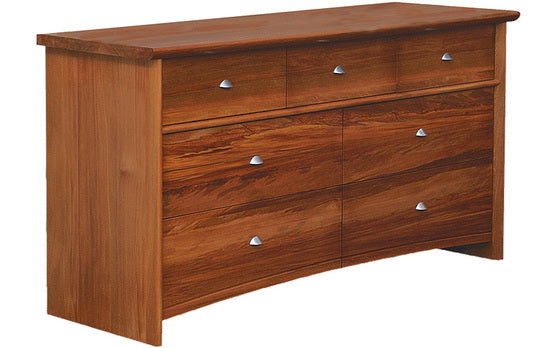 NZ Native RIMU 7-Drawer Lowboy Verso 1467mm