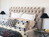 French Style Studded Headboard