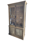 Free Shipping!! Beach French Style Display Hutch Display Cabinet