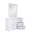 White Dresser with Mirror Maz Dressing Table