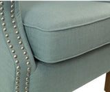 Shell Duck Egg Blue Arm Chair