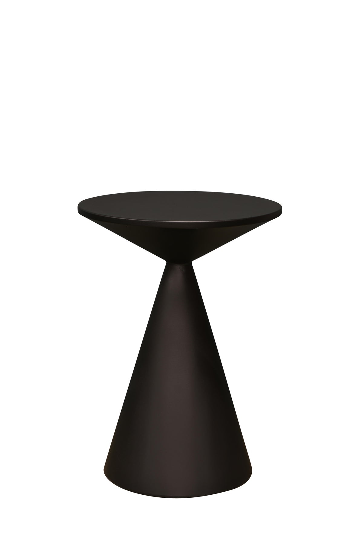 Studio Cone Table Black Lamp Table Tall