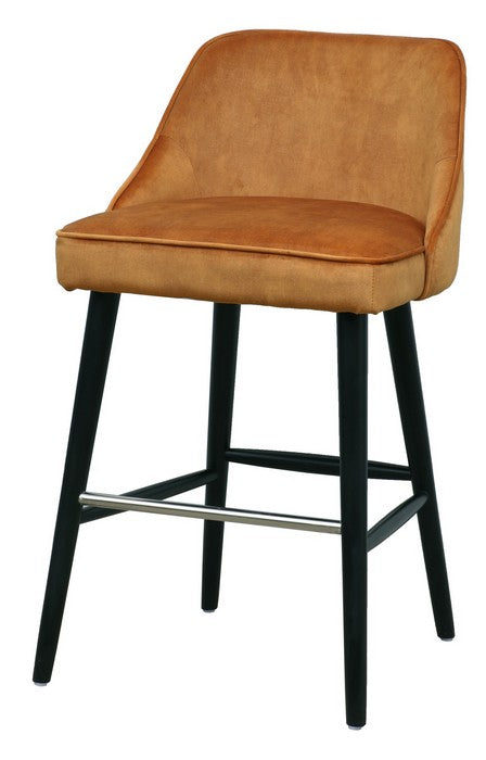 Pedro Bar Stool Velvet Barstool -3 colours