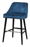 Pedro Bar Stool Velvet Barstool -3 colours