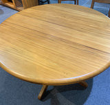 NZ Heart Rimu Round Dining Table 1.2m Burnswick by Sorenmobler