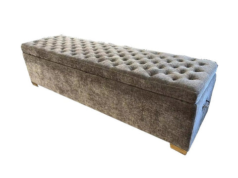 Lambton Linen Ottoman Blanket Box