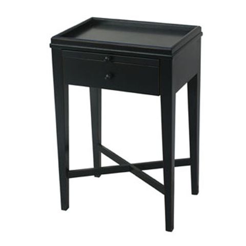 Saskia Bedside Table Black