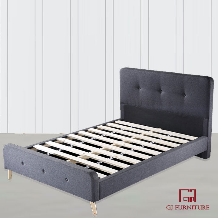 Broadway Fully Upholstered Bed - King Single/Double/ Queen/ King