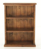 Rustic Style Pine Bookcase 900mm