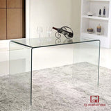 Bent Glass Hall Table 1100mm