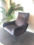 Ella Grey Occasional Chair