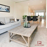 Coffee Table Washed Coffee Table Solid Oak 1500*900