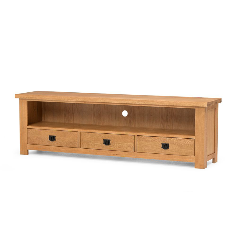 Oakland Oak TV Unit 1800mm